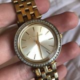 Michael Kors Darci Gold Dial Gold Steel Strap Watch for Women - MK3365 Authentic Buy Shop Now