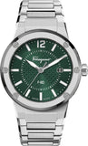 Salvatore Ferragamo F-80 Bracelet Green Dial Silver Steel Strap Watch For Men - SFHY00621 Authentic Buy Shop Now