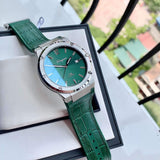 Salvatore Ferragamo F-80 Classic Green Dial Green Leather Strap Watch for Men - SFDT00119 Authentic Buy Shop Now