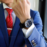 Seiko 5 Sports Automatic Blue Dial Black NATO Strap Watch for Men - SBSA098 Authentic Buy Shop Now