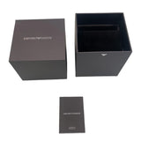 Emporio Armani Diego Automatic Black Dial Silver Steel Strap Watch For Men - AR60057 Authentic Buy Shop Now