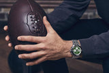 Breitling Chronomat B01 42 Six Nations Ireland Green Dial Silver Steel Strap Watch for Men - AB0134A91L1A1 Authentic Buy Shop Now
