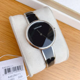 Calvin Klein Seduce Black Dial Two Tone Steel Strap Watch for Women - K4E2N111 Authentic Buy Shop Now