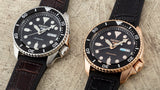 Seiko 5 Sports SKX Automatic Black Dial Black Leather Strap Watch for Men - SRPD55K2 Authentic Buy Shop Now