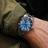 Seiko Prospex Glacier Save the Ocean Green Dial Silver Steel Strap Watch For Men - SPB297J1 Authentic Buy Shop Now