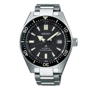 Seiko Prospex Automatic Diver Black Dial Silver Steel Strap Watch For Men - SPB051J1 Authentic Buy Shop Now
