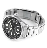 Seiko Prospex Automatic Diver Black Dial Silver Steel Strap Watch For Men - SPB051J1 Authentic Buy Shop Now