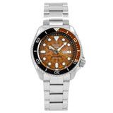 Seiko 5 Sports Sonar Special Edition Brown Dial Silver Steel Strap Watch For Men - SRPJ47K1 Authentic Buy Shop Now
