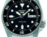 Seiko 5 Sports SKX Automatic Black Dial Silver Steel Strap Watch For Men - SRPK29K1 Authentic Buy Shop Now