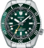 Seiko Prospex GMT Divers Automatic Marine Green Dial Silver Steel Strap Watch For Men - SPB381J1 Authentic Buy Shop Now