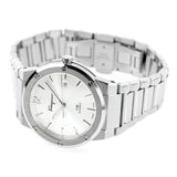 Salvatore Ferragamo F-80 Classic Silver Dial Silver Steel Strap Watch for Men - SFDT02223 Authentic Buy Shop Now