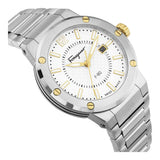 Salvatore Ferragamo F-80 Classic Silver Dial Silver Steel Strap Watch for Men - SFHY02922 Authentic Buy Shop Now