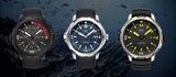 IWC Aquatimer Automatic 2000 Black Dial Black Rubber Strap Watch for Men - IW358001 Authentic Buy Shop Now