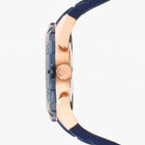 Guess Caliber Chronograph White Dial Blue Silicone Strap Watch for Men - W0864G5 Authentic Buy Shop Now