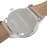 Burberry The City Silver Dial Beige Leather Strap Unisex Watch - BU9010 Authentic Buy Shop Now