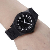 Marc Jacobs Pelly Black Dial Black Silicone Strap Watch for Women - MBM2516 Authentic Buy Shop Now