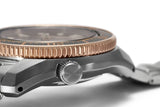 Seiko Prospex Sea Diver Automatic Brown Dial Silver Steel Strap Watch For Men - SPB240J1 Authentic Buy Shop Now