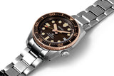 Seiko Prospex Sea Diver Automatic Brown Dial Silver Steel Strap Watch For Men - SPB240J1 Authentic Buy Shop Now