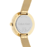 Calvin Klein Authentic White Dial Rose Gold Mesh Bracelet Watch for Women - K8G23526 Authentic Buy Shop Now