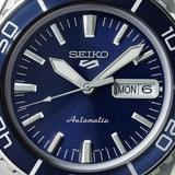 Seiko 5 Sports Automatic Blue Dial Silver Steel Strap Watch for Men - SRPK97K1 Authentic Buy Shop Now