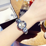 Gucci Guccissima Quartz Silver Dial Silver Steel Strap Watch For Women - YA134502 Authentic Buy Shop Now