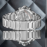 Emporio Armani World Explorer Black Dial Silver Steel Strap Watch for Men - AR11739 Authentic Buy Shop Now