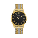 Guess Richmond Quartz Black Dial Two Tone Mesh Bracelet Watch For Women - W1179G2 Authentic Buy Shop Now
