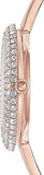 Swarovski Crystal Rose Silver Dial Rose Gold Steel Strap Watch for Women - 5484073 Authentic Buy Shop Now