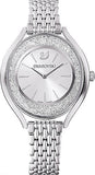 Swarovski Crystalline Aura Silver Dial Silver Steel Strap Watch for Women - 5519462 Authentic Buy Shop Now