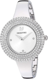 Swarovski Crystal Rose Silver Dial Silver Steel Strap Watch for Women - 5483853 Authentic Buy Shop Now