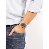 Tissot Everytime Large Black Dial Silver Mesh Bracelet Watch For Men - T109.610.11.077.00 Authentic Buy Shop Now