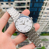Tissot Luxury Powermatic 80 Silver Dial Silver Steel Strap Watch For Men - T086.407.11.031.00 Authentic Buy Shop Now