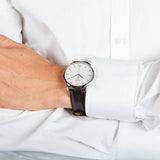 Tissot T Classic Tradition White Dial Brown Leather Strap Watch For Men - T063.610.16.037.00 Authentic Buy Shop Now