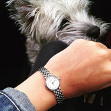 Tissot T Lady Lovely Silver Dial Silver Steel Strap Watch For Women - T058.009.11.031.00 Authentic Buy Shop Now
