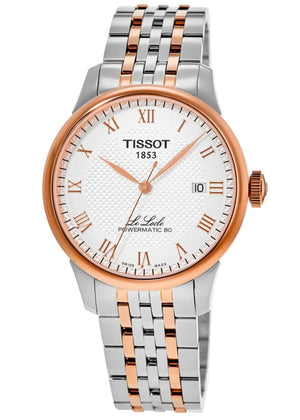 Tissot Le Locle Automatic Cosc Silver Dial Two Tone Steel Strap Watch For Men - T006.407.22.033.00 Authentic Buy Shop Now