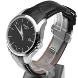 Tissot T Trend Couturier Black Dial Black Leather Strap Watch For Women - T035.210.16.051.00 Authentic Buy Shop Now