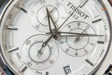 Tissot Couturier Chronograph White Dial Brown Leather Strap Watch For Men - T035.617.16.031.00 Authentic Buy Shop Now