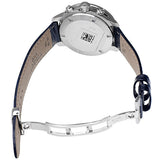 Tissot PRC 200 Chronograph Blue Dial Blue Leather Strap Watch For Men - T055.417.16.047.00 Authentic Buy Shop Now