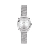 Tissot Lovely Square Silver Dial Silver Mesh Bracelet Watch For Women - T058.109.11.036.00 Authentic Buy Shop Now