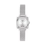 Tissot Lovely Square Silver Dial Silver Mesh Bracelet Watch For Women - T058.109.11.036.00 Authentic Buy Shop Now