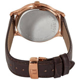 Tissot T Classic Tradition Blue Dial Brown Leather Strap Watch For Men - T063.610.36.047.00 Authentic Buy Shop Now