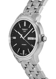 Tissot Automatics III Black Dial Silver Steel Strap Watch For Men - T065.430.11.051.00 Authentic Buy Shop Now