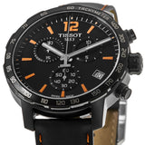 Tissot Quickster Chronograph Black Dial Watch For Men - T095.417.36.057.00 Authentic Buy Shop Now