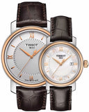 Tissot Bridgeport Lady White Dial Brown Leather Strap Watch For Women - T097.010.26.118.00 Authentic Buy Shop Now