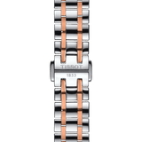 Tissot Chemin Des Tourelles Powermatic 80 Helvetic Price Lady Silver Dial Two Tone Steel Strap Watch For Women - T099.207.22.118.01 Authentic Buy Shop Now