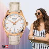 Tissot T Classic PR 100 Lady Silver Dial Watch For Women - T101.210.36.031.01 Authentic Buy Shop Now