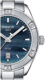 Tissot PR 100 Sport Chic Mother of Pearl Dial Watch For Women - T101.910.11.121.00 Authentic Buy Shop Now