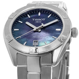 Tissot PR 100 Sport Chic Mother of Pearl Dial Watch For Women - T101.910.11.121.00 Authentic Buy Shop Now