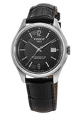 Tissot Ballade Powermatic 80 Cosc Black Dial Black Leather Strap Watch For Men - T108.408.16.057.00 Authentic Buy Shop Now