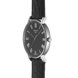 Tissot Everytime Medium Black Dial Black Leather Strap Watch For Men - T109.410.16.053.00 Authentic Buy Shop Now